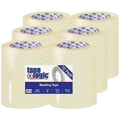 RetailSource T9332400x24 Tape Logic 2400 Masking Tape Pack of 24 Pack of 24 1/2 x 60 yd. 1/2 x 60 yd. RetailSource Ltd 